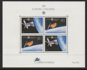 Portugal Madeira 1991 Europa Space SS VF MNH (152a)