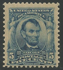 U.S. #304 MNH VF Centering