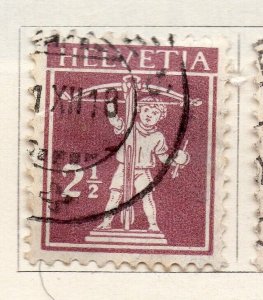 Switzerland 1916 Early Issue Fine Used 2.5c. NW-92664