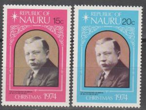 Nauru #118-9 MNH VF