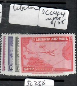 LIBERIA SC C41-44  MNH         P0320B H