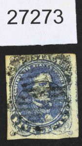 US STAMPS  CSA #4 FORGERY USED LOT #27273