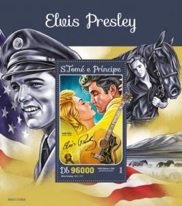 Elvis Presley Cinema Music Hollywood Sao Tome and Principe MNH stamp set