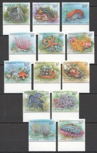 Ft127 1993 Penrhyn Fishes Marine Life Coral Reefs #546-53,559-63 Big Set Mnh