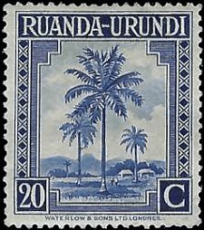 RUANDA-URUNDI   #71 MH (5)