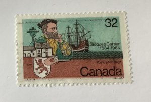 Canada 1984 Scott 1011 used - 32c, Jacques Cartier
