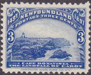 Newfoundland Scott 63 VF NH