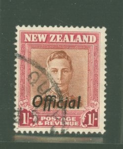 New Zealand #O98v  Single