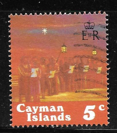 Cayman Islands 532c: 5c Evening Beach Scene, used, VF