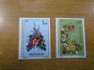 Monaco  #  1047-48  MNH