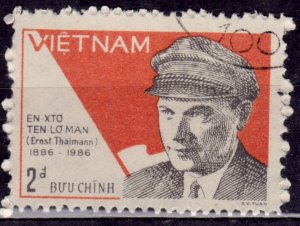 Vietnam, 1986, Ernst Thalmann, German Communist Leader, 2d, sc#1622, used*