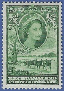 Bechuanaland Protectorate #154 1955 Mint H