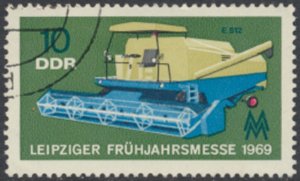 German Democratic Republic  SC# 1085  Used  Combine Harvester  see details an...