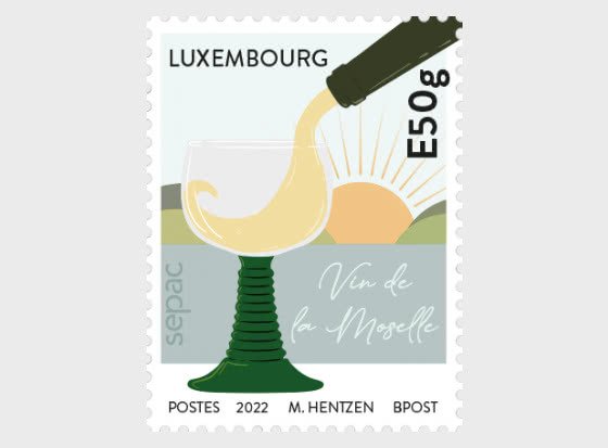 2022 Luxembourg - Local Beverages - Wine - SEPAC (Scott NA) MNH