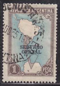 Argentina O52 Map of Argentina O/P 1951