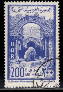 Syria UAR  Scott C49 Used St. Simeons monastery stamp