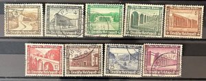 Germany #B93-B101 Used Set- SCV=$16.35