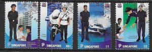 SINGAPORE SG1273/6 2003 PLICE FORCE USED