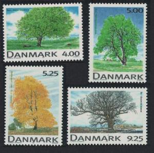 Denmark Deciduous Trees 4v SG#1159-1162