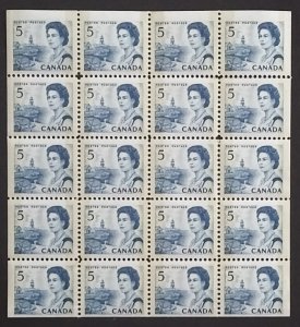 Canada 458bp Mini Pane VF MNH