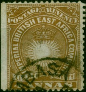 B.E.A KUT 1890 4a Yellow-Brown SG9 Good Used