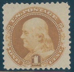 US Scott #133 Mint, FVF, NG