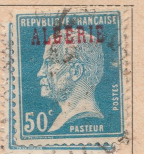 FRENCH COLONY ALGERIA 1924-25 50c Used Stamp A29P25F33140-