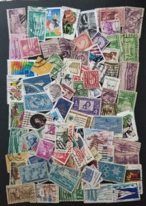US 100 Different Used Stamp Lot Collection T6063