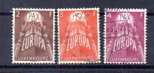 Luxembourg 329-331 used