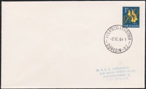 NEW ZEALAND 1964 Dunedin Philatelic Exhibition cover ......................B2037