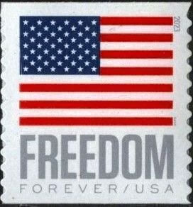 U.S.#5789 Flag/Freedom 63c FE Coil Single, MNH. 3K/10K Stamps Non-adjacent (BCA)