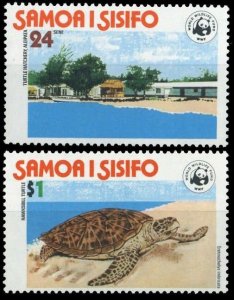 1978 Samoa 370-371 WWF / Reptiles 19,00 €