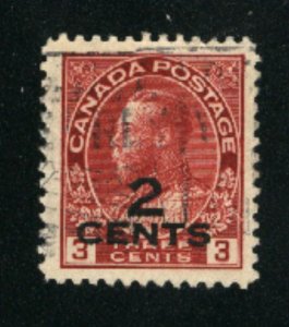 Canada #140   used     PD