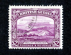 1951 British Guiana Sc # 240a 14x13 used cv. $37.50 ( 9411 BCXX )