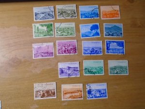 Turkey  #  1356-67/ 1369-75  used