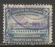 ECUADOR 439 VFU 36G-3