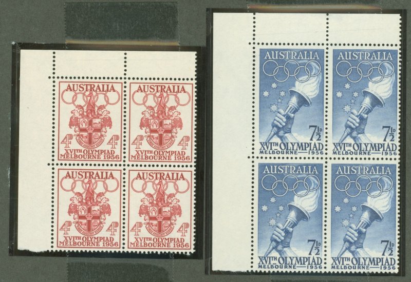 Australia  #288-289  Multiple