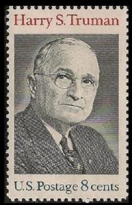 US 1499 Harry S Truman 8c single MNH 1973