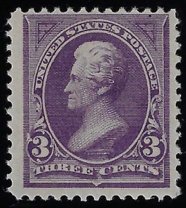 Scott #253 - F/VF-OG-VLH - Sharp impression. Wide margins – SCV $120