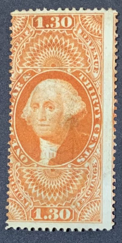 USA REVENUE STAMP 1863  $1.30  SCOTT#R77c