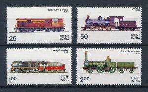 [113450] India 1976 Railway trains Eisenbahn  MNH
