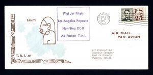 # C59 on First Jet Flight # J836 Los Angeles, CA to Papeete, Tahiti - 5-5-1961