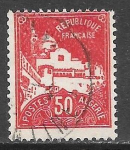 Algeria 50: 50c La Pecherie Mosque, used, just F