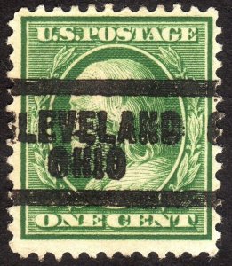 1908, US 1c, Franklin, Used, Sc 331