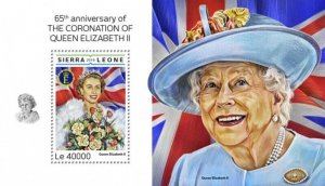 Sierra Leone - 2018 Queen Elizabeth - Stamp Souvenir Sheet - SRL18603b
