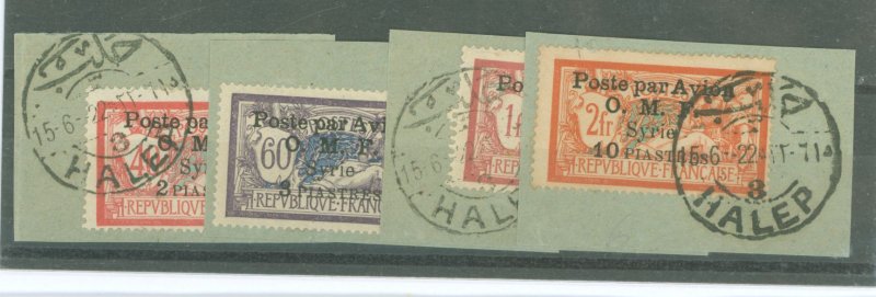 Syria #C10-C13 Used Single (Complete Set)