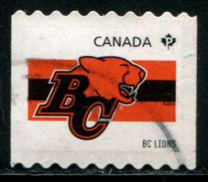 2559 Canada P BC Lions SA coil, used