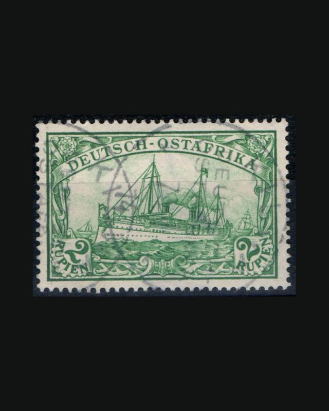 VINTAGE: GERMAN EAST AFRICA 1900 USD LH,,SCOTT #20 $80 LOT #1900X299 