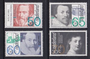 Netherlands  #B585-B588 MNH 1983 paintings