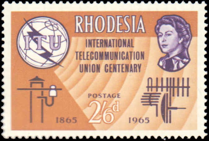 Rhodesia #200-202, Complete Set(3), 1965, Never Hinged